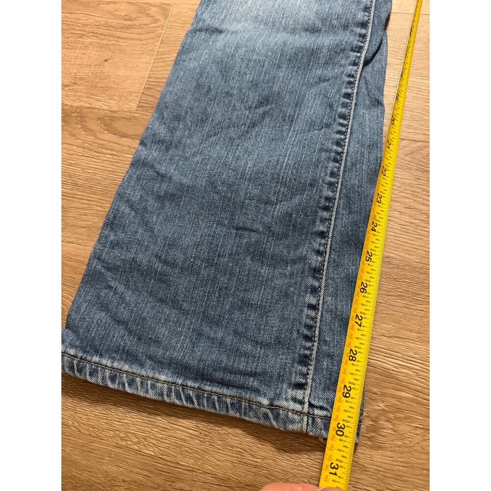 Vintage Y2K Levi's 515 Nouveau Boot Cut Jeans Women's Size 12 Medium Wash Denim - Picture 7 of 9